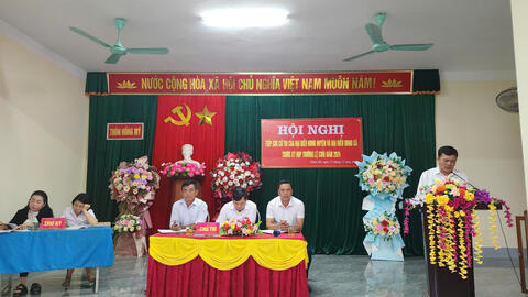 Hội nghị Tiếp xúc cử tri tại Thôn Hồng Mỹ xã Xuân Mỹ